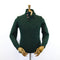 Fisherman Out of Ireland Button Neck Sweater - Bottle Green