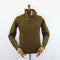 Fisherman Out of Ireland Toggle Neck Sweater - Olive