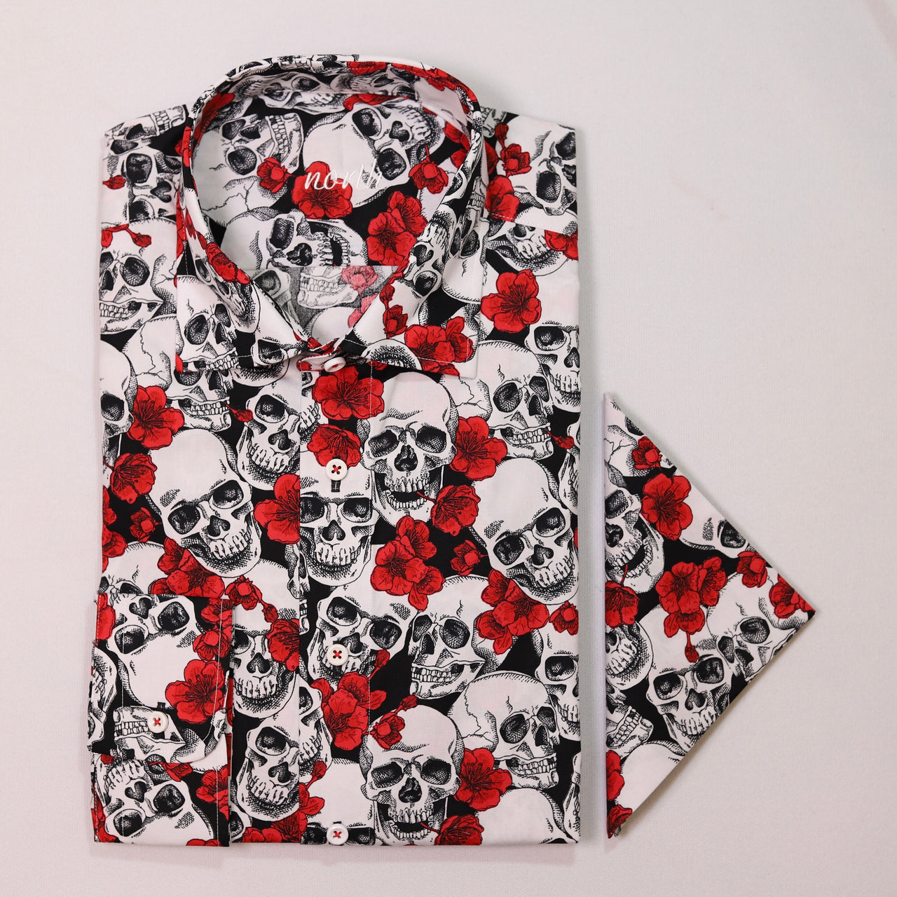 North Skull & Rose Shirt