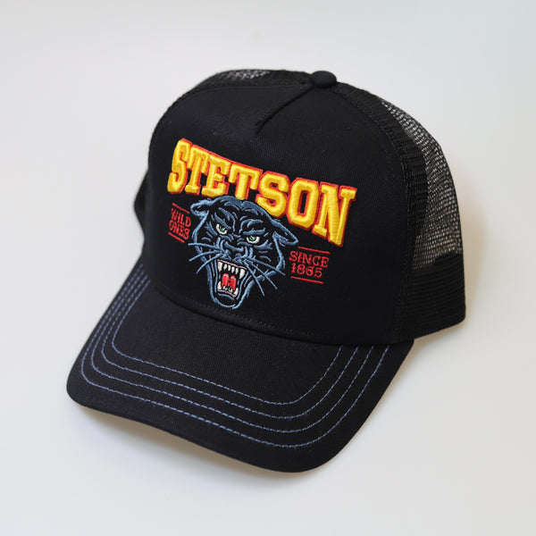 Stetson Wild Ones Panther Trucker Cap