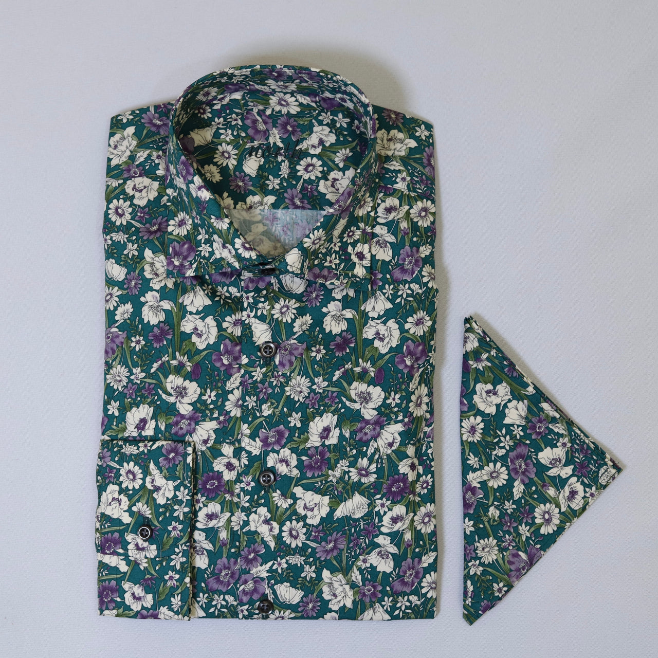 North Teal Meadow Shirt