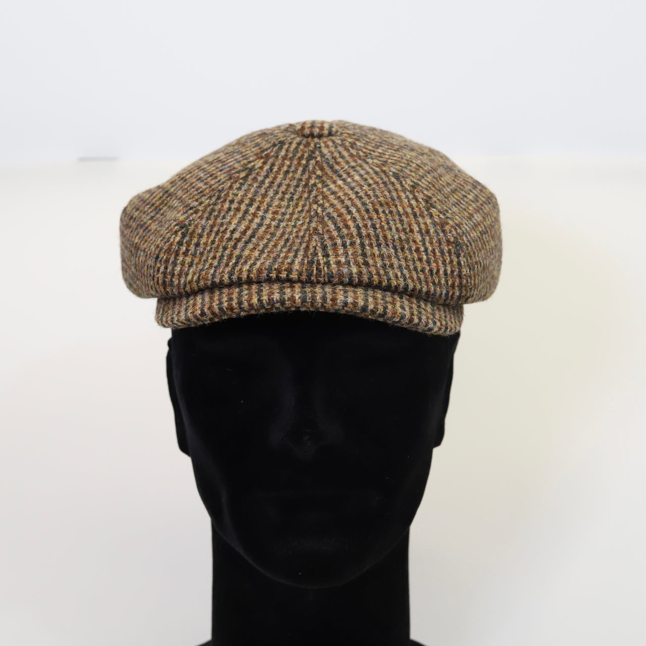 Stetson 8 Panel Cap in Harris Tweed