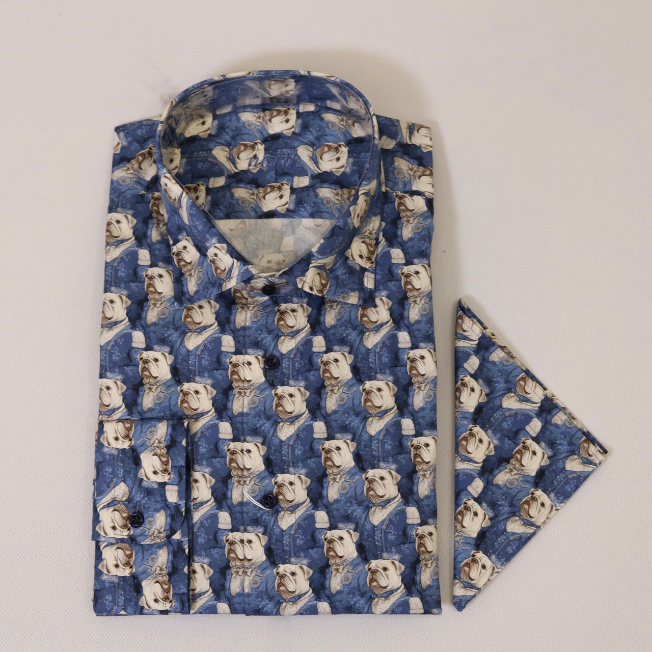 North Blue Bulldog Shirt