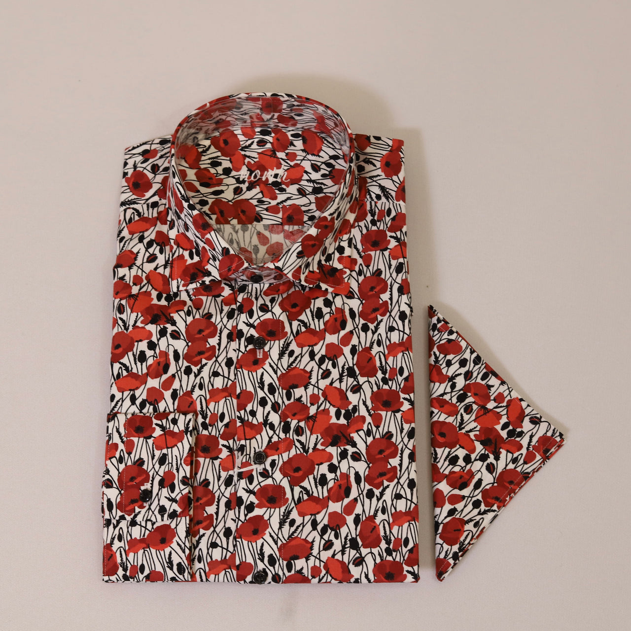North Black Poppy Shirt