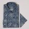 North French Navy Flower Shirt
