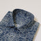 North French Navy Flower Shirt