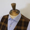 DONNELLY Breanish Tweed Chestnut Check Waistcoat