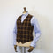 DONNELLY Breanish Tweed Chestnut Check Waistcoat