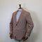 DONNELLY Tollymore Herringbone Linen Jacket - Claret
