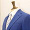 DONNELLY Cobalt Blue Irish Linen Herringbone Jacket