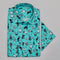 North Turquoise Meow Meow Shirt