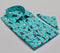 North Turquoise Meow Meow Shirt