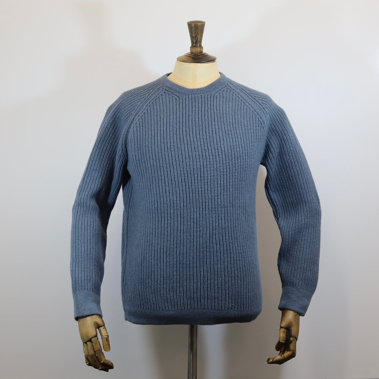 Fisherman Out of Ireland Raglan Crew - Stormy Sea