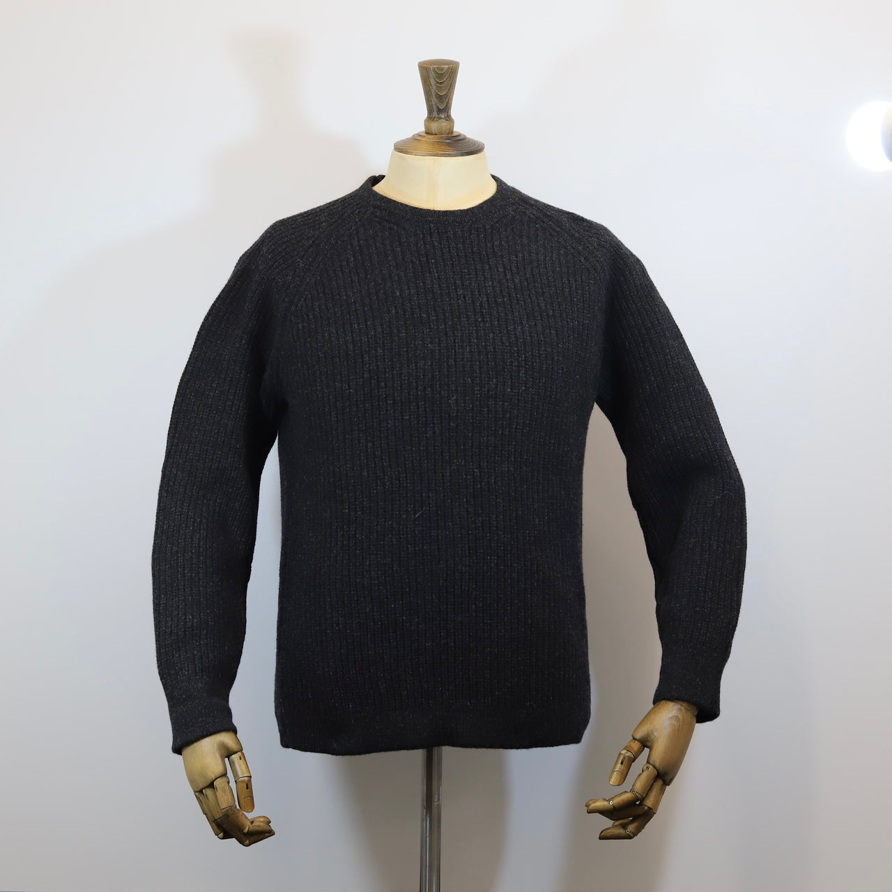 Fisherman Out of Ireland Raglan Crew - Charcoal