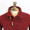 Fisherman Out of Ireland Toggle Neck Sweater - Cranberry