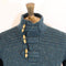 Fisherman Out of Ireland Toggle Neck Sweater - Scots Pine
