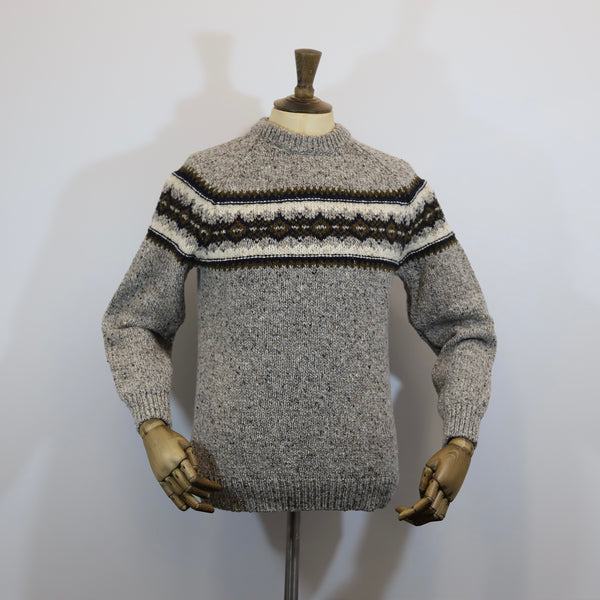 Fisherman Out of Ireland Alpine Crew Neck Sweater - Stoney Ground