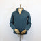 Fisherman Out of Ireland Zip Neck Sweater - Scots Pine