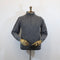 Fisherman Out of Ireland Zip Neck Sweater - Steel Wool