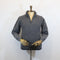 Fisherman Out of Ireland Zip Neck Sweater - Steel Wool