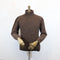 Fisherman Out of Ireland Zip Neck Sweater - Peat