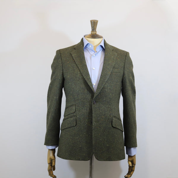 DONNELLY Molloy Donegal Tweed Jacket - Green