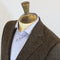 DONNELLY Molloy Donegal Tweed Jacket - Coffee