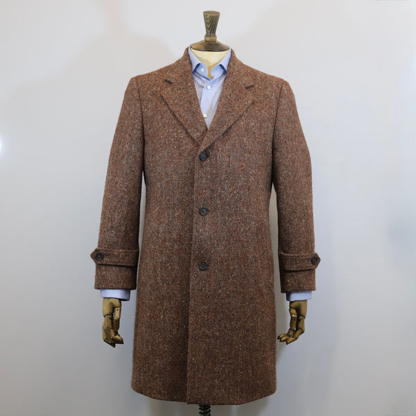 DONNELLY Donegal Copper Heather Overcoat
