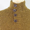 Fisherman Out Of Ireland Button Neck Sweater - Ochre