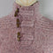 Fisherman Out Of Ireland Toggle Neck Sweater - Wild Rose