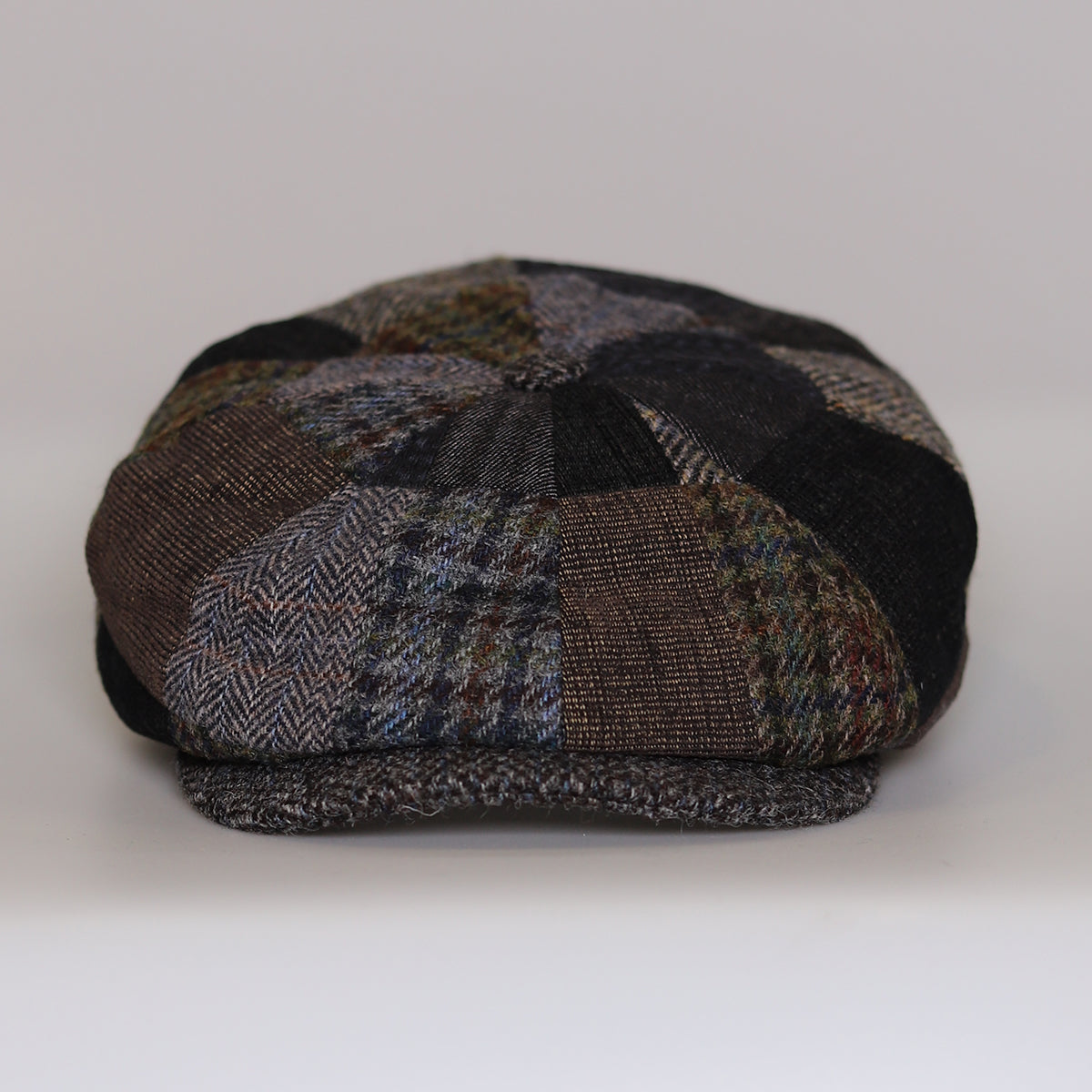 Stetson Hatteras Patchwork Tweed Cap