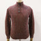 Fisherman Out Of Ireland Button Neck Sweater - Stone Berry